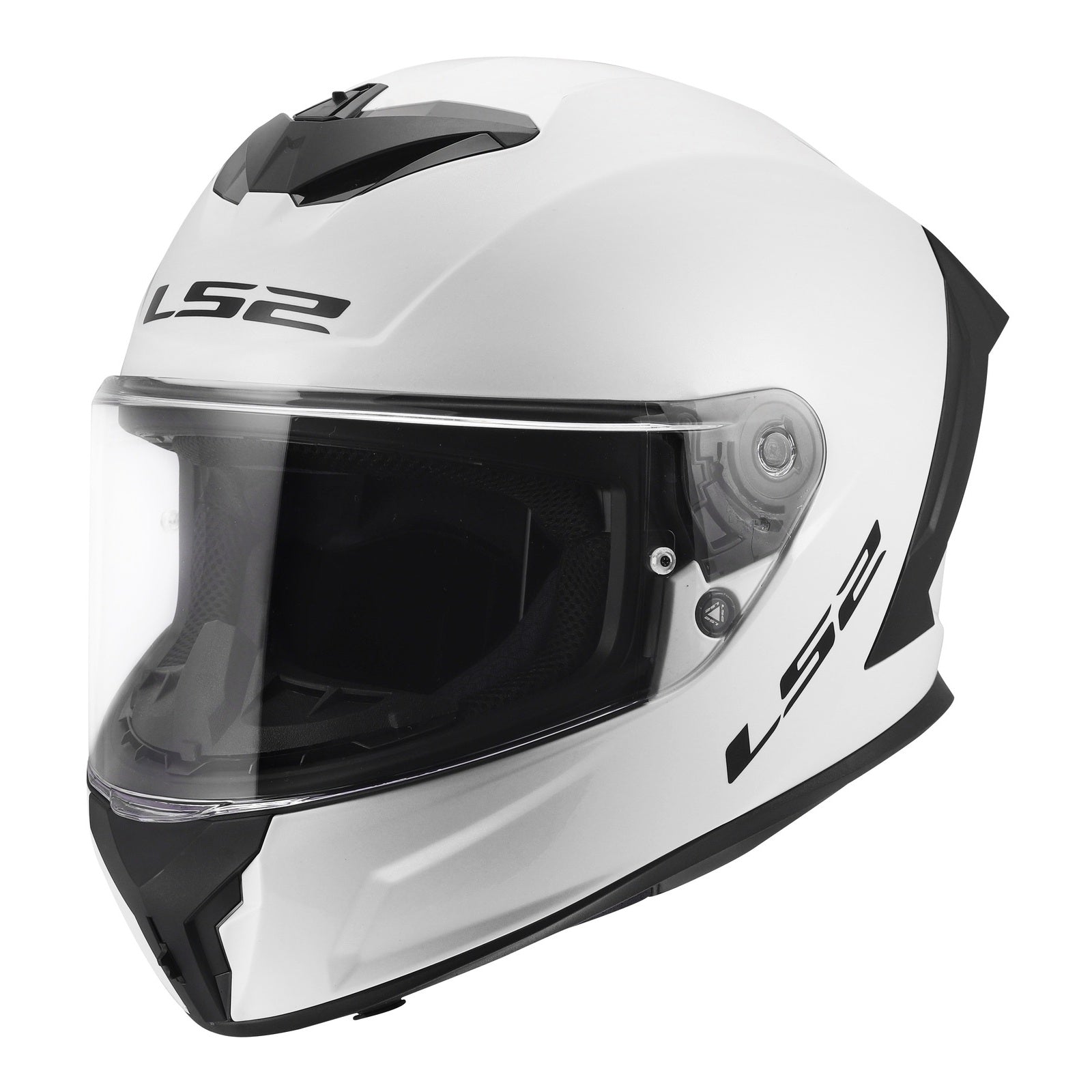 LS2 FF820 Rapid III Solid Helmet – Gloss White (XL) LS2FF820GWXL#