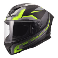 LS2 FF820 Rapid III Hyper Helmet – Black / Hi-Vis Yellow (S) LS2FF820HBHYS#
