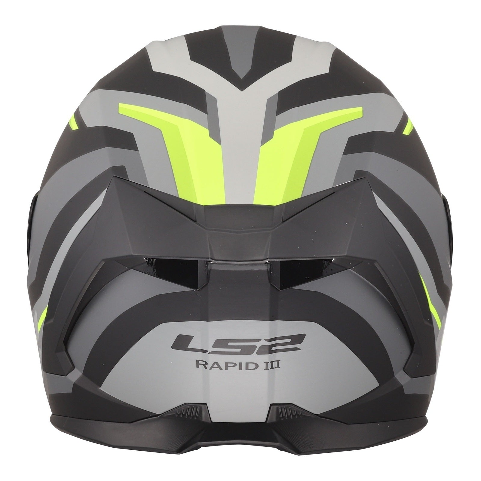 LS2 FF820 Rapid III Hyper Helmet – Black / Hi-Vis Yellow (S) LS2FF820HBHYS#