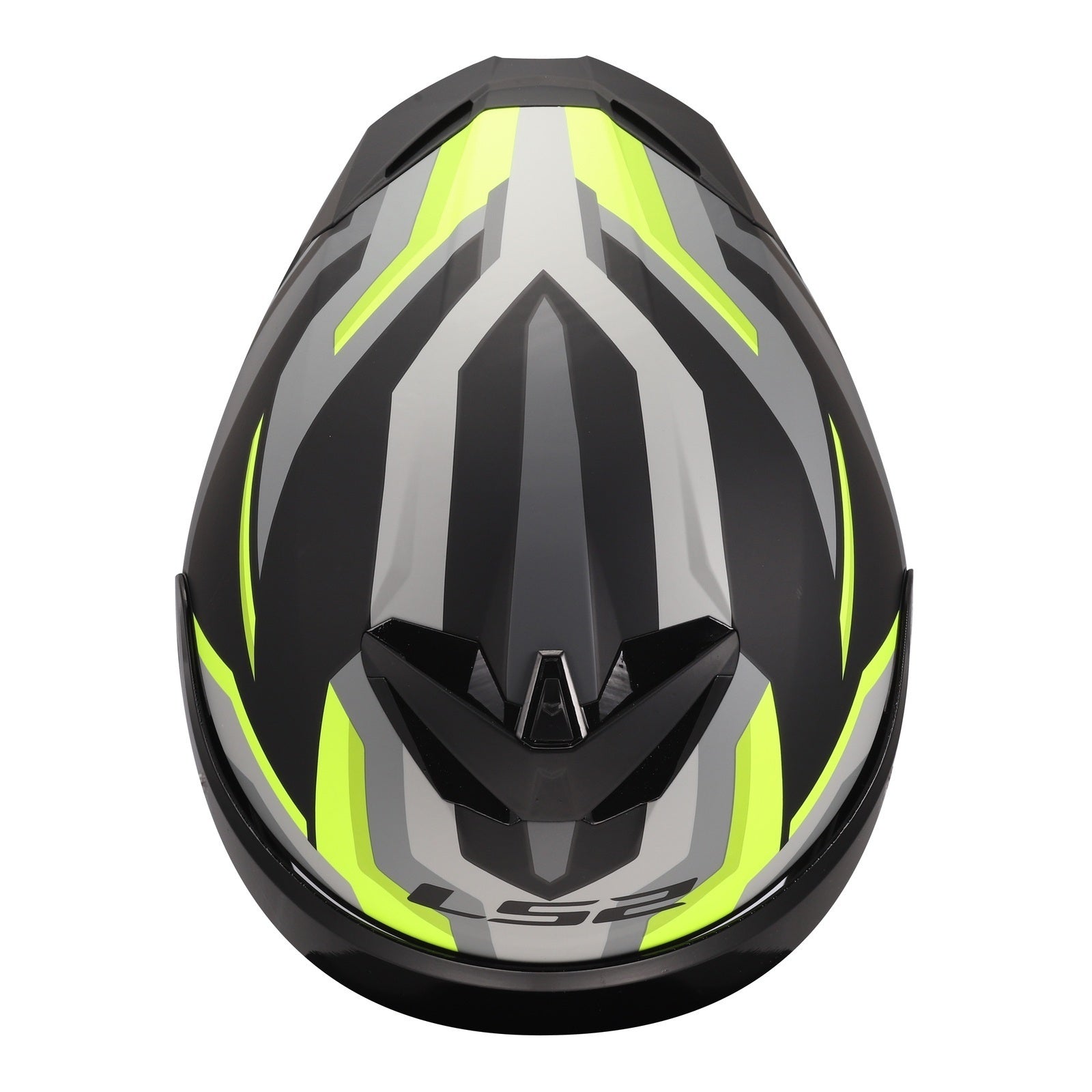 LS2 FF820 Rapid III Hyper Helmet – Black / Hi-Vis Yellow (S) LS2FF820HBHYS#