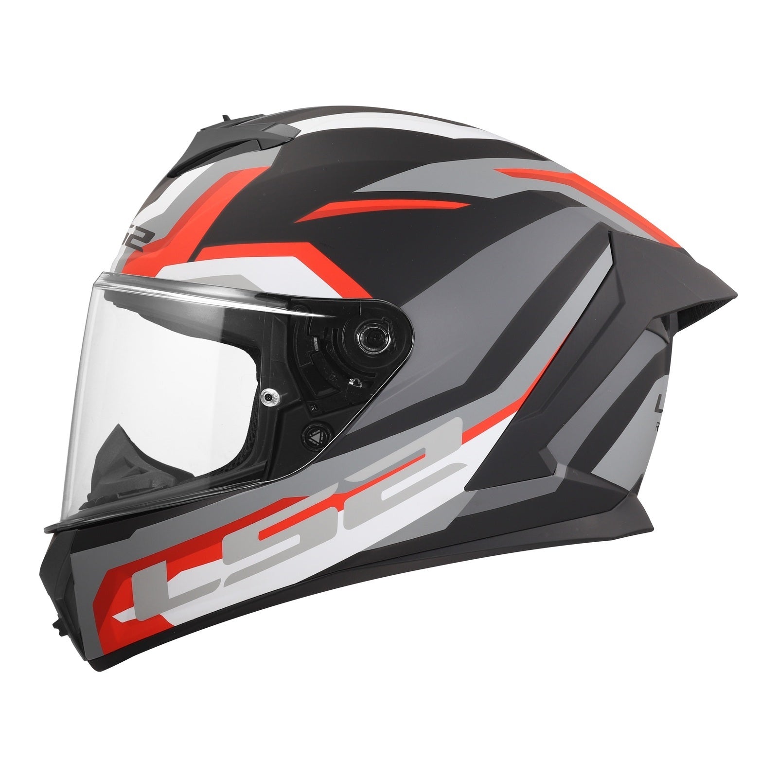 LS2 FF820 Rapid III Hyper Helmet – Black / Red (XL) LS2FF820HBRXL#