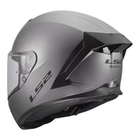 LS2 FF820 Rapid III Solid Helmet – Matte Titanium (M) LS2FF820MTM#