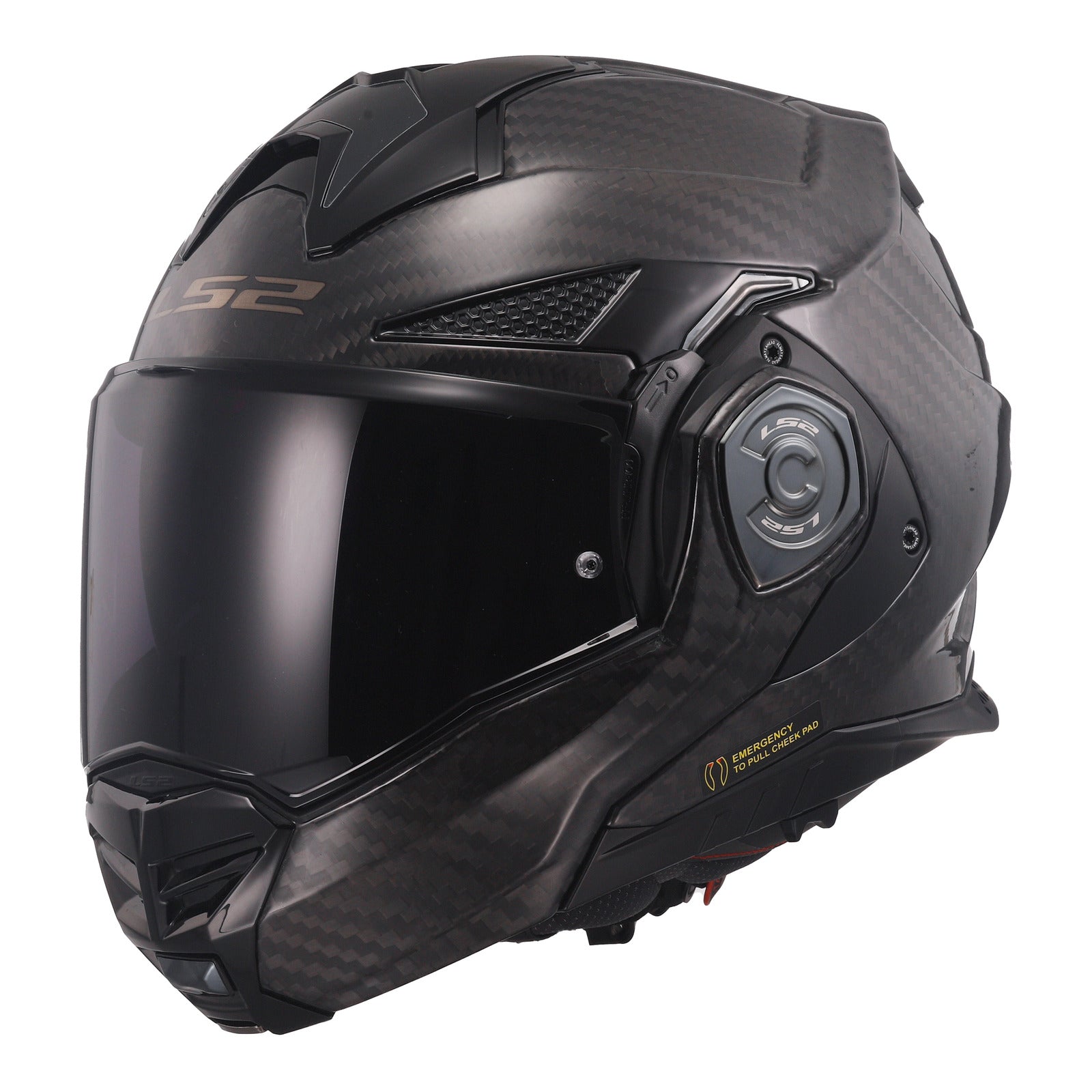 LS2 FF901 Advant X Carbon (S) - Carbon 06 LS2FF901XCCARBS#