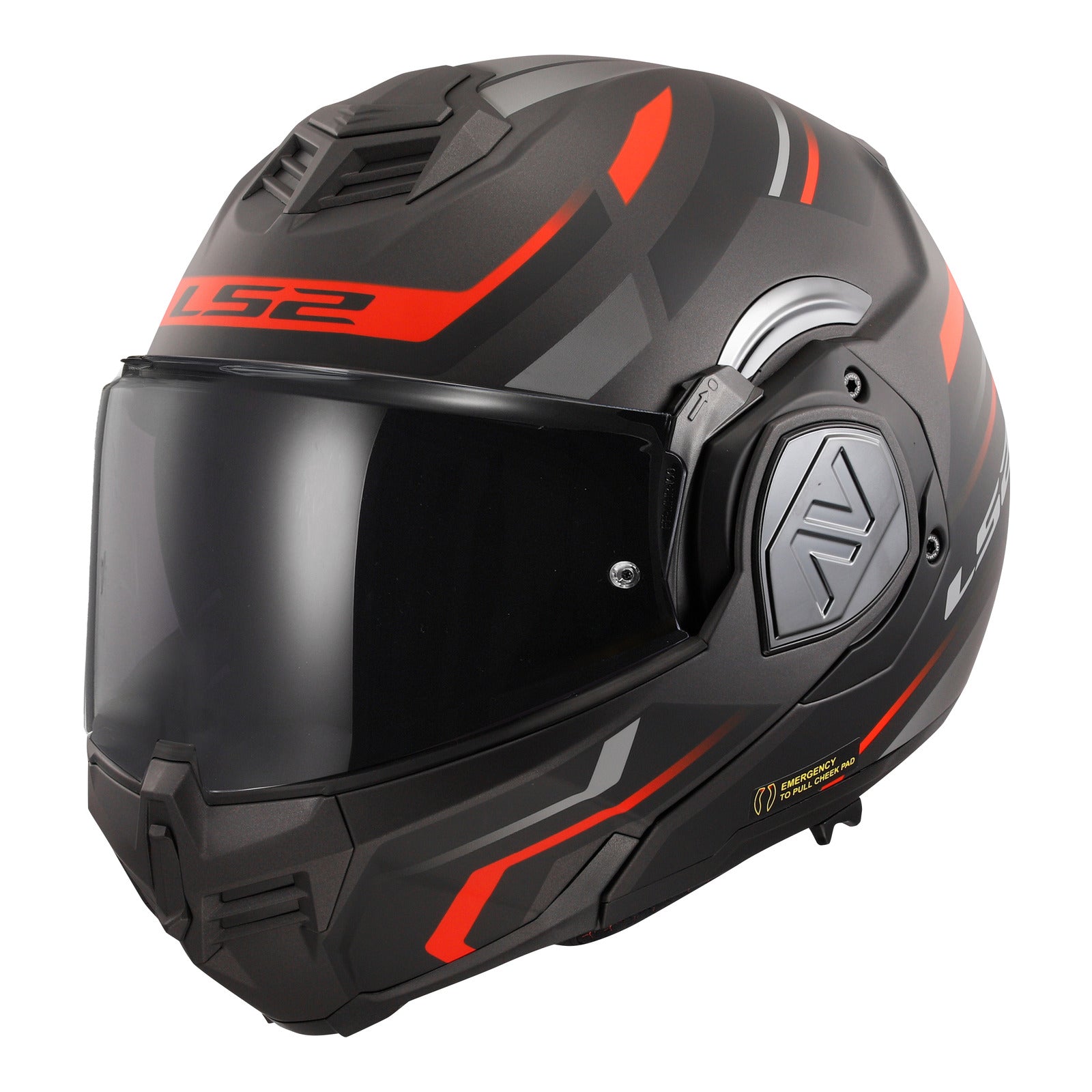 LS2 FF906 Advant (L) Kuka - Matte Black / Red 06 LS2FF906KMBRL#