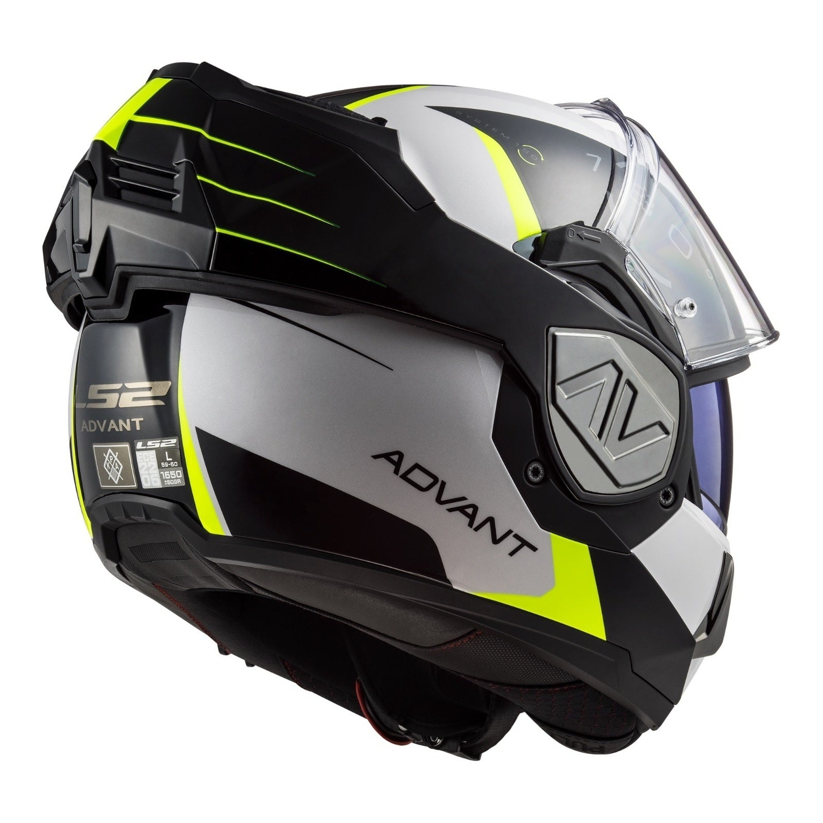 LS2 FF906 Advant (M) Codex - White / Black 06 LS2FF906WHTBKM#