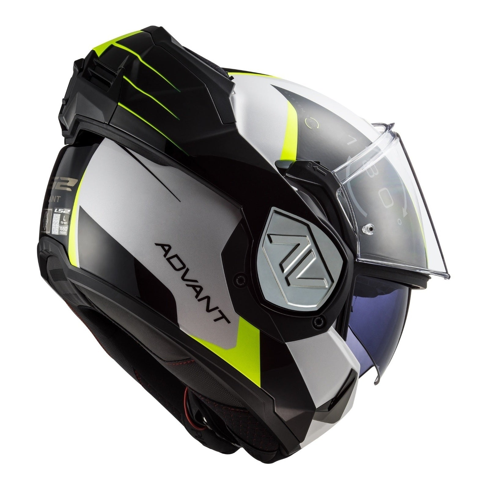LS2 FF906 Advant (M) Codex - White / Black 06 LS2FF906WHTBKM#