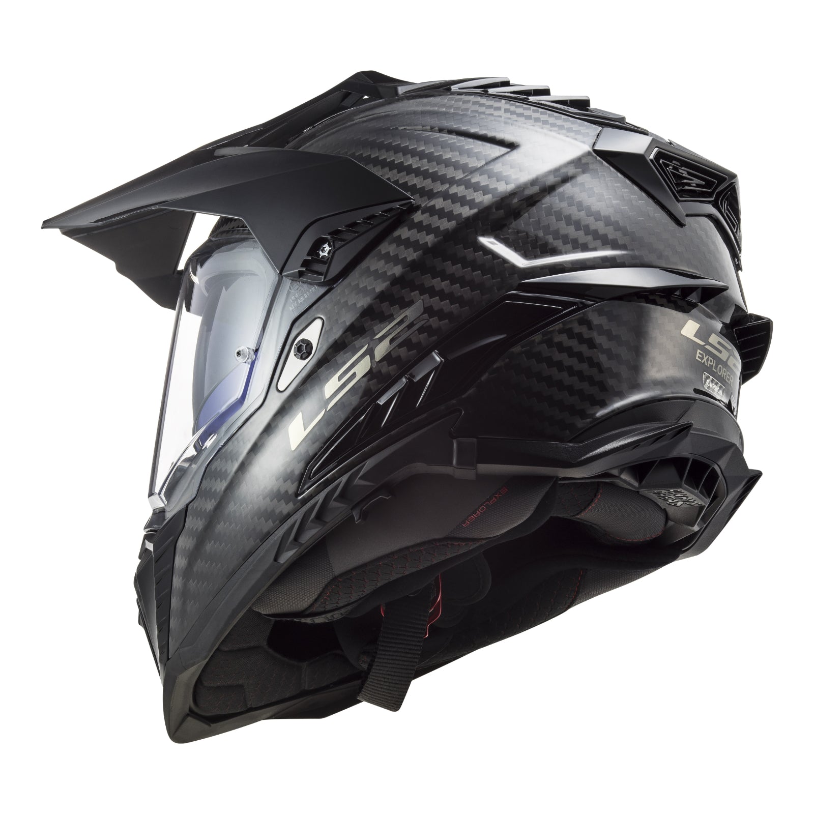 LS2 MX701 Explorer Carbon (3XL) - Carbon LS2MX701GLOSSC3XL#