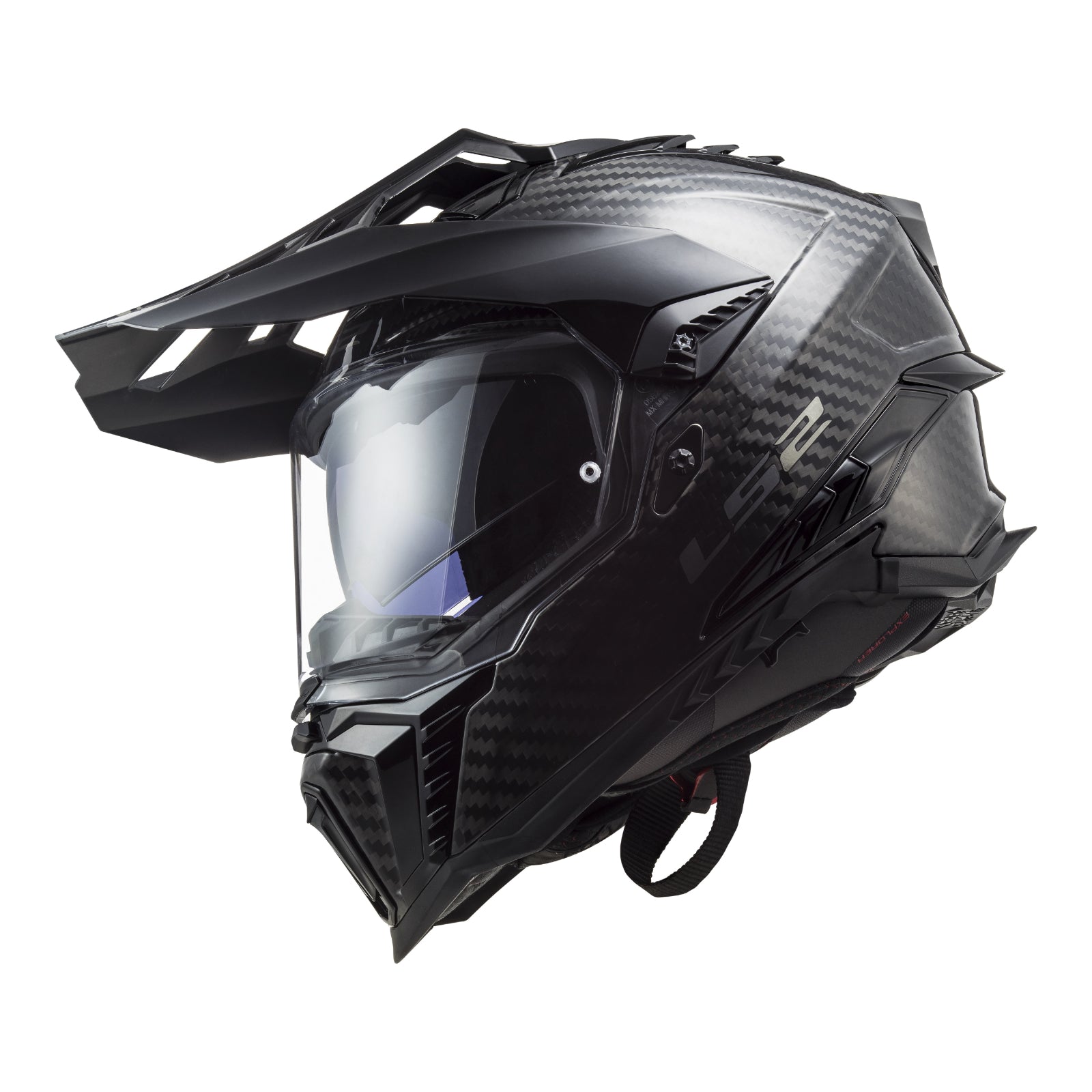 LS2 MX701 Explorer Carbon (XS) - Carbon LS2MX701GLOSSCXS#