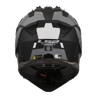 LS2 MX702 Pioneer II (M) Hill - Matte Black / White 06 LS2MX702HMBWM#