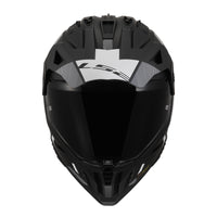 LS2 MX702 Pioneer II (M) Hill - Matte Black / White 06 LS2MX702HMBWM#
