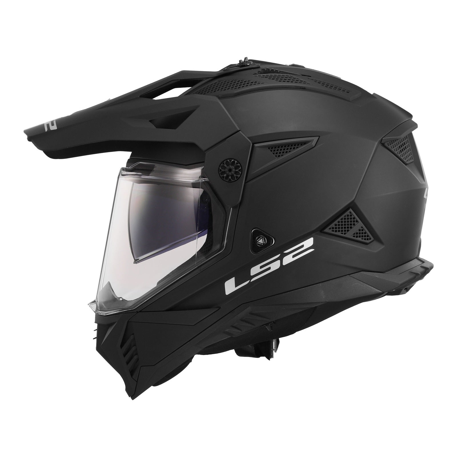 LS2 MX702 Pioneer II (2XL) Matte Black 06 LS2MX702MB2XL#