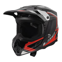 LS2 MX706 COZ Frontier II Helmet - Red / Black / Titanium (XS) LS2MX706FRBTXS#