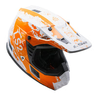 LS2 MX706J COZ Hyde Junior Helmet - Orange/White (YM) LS2MX706JHORGWHYM#