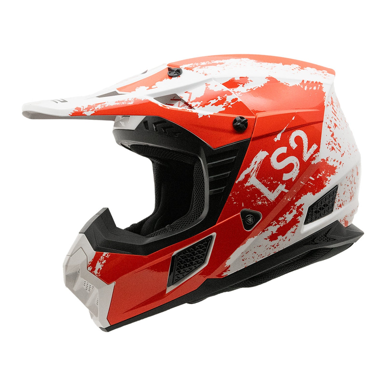LS2 MX706J COZ Hyde Junior Helmet - Red/White (YM) LS2MX706JHREDWHYM#