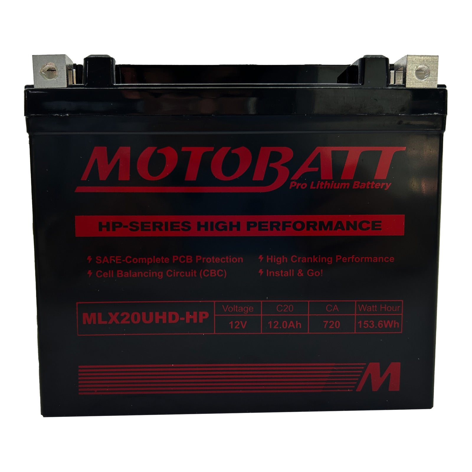 Motobatt Pro Lithium Battery MLX20UHD-HP *4 MBLX20UHDHP#