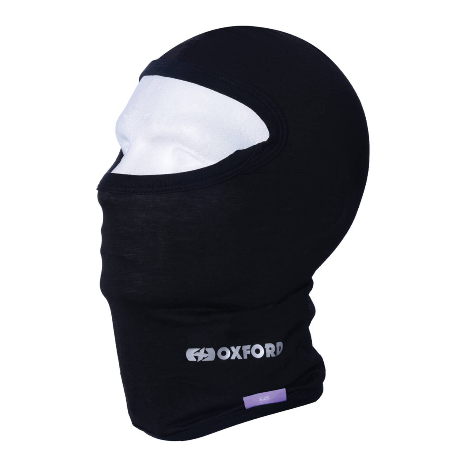 Oxford Deluxe Silk Balaclava - Black OXCA025#