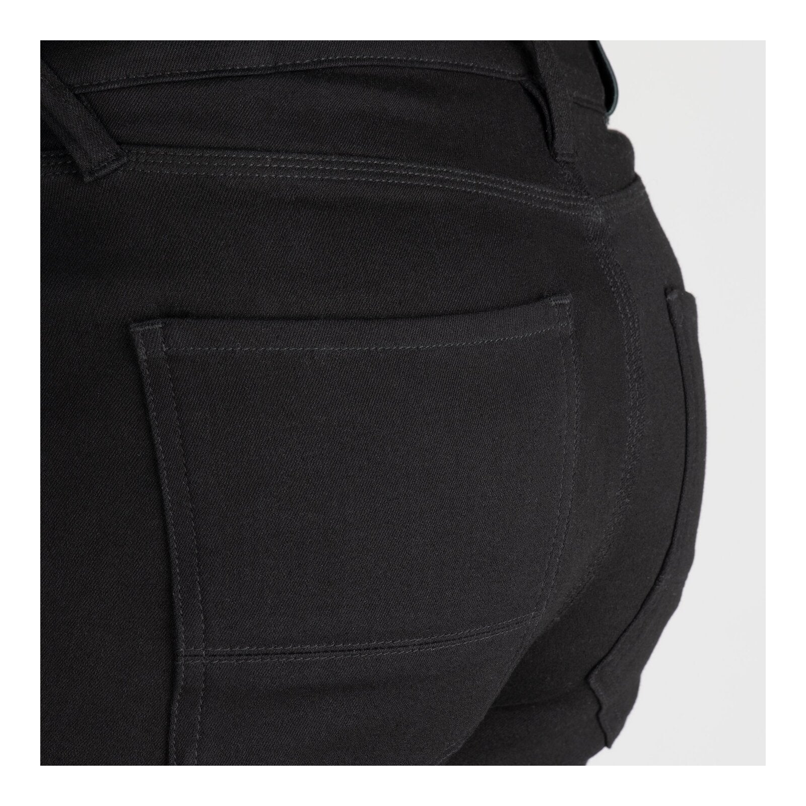 Oxford AA Super Stretch Men's Jean - Black (Short) (36S) OXDM229601S36#