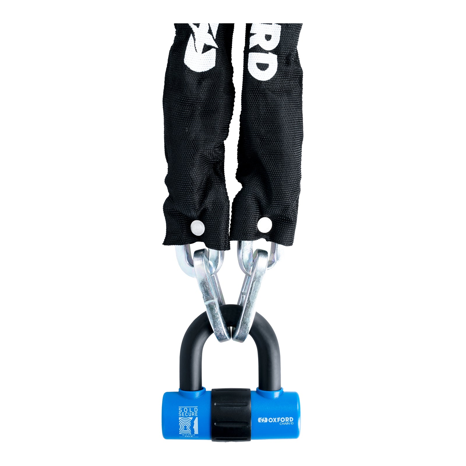 Oxford Chain 10mm Lock & Mini Shackle 10mmx1400mm OXLK183#