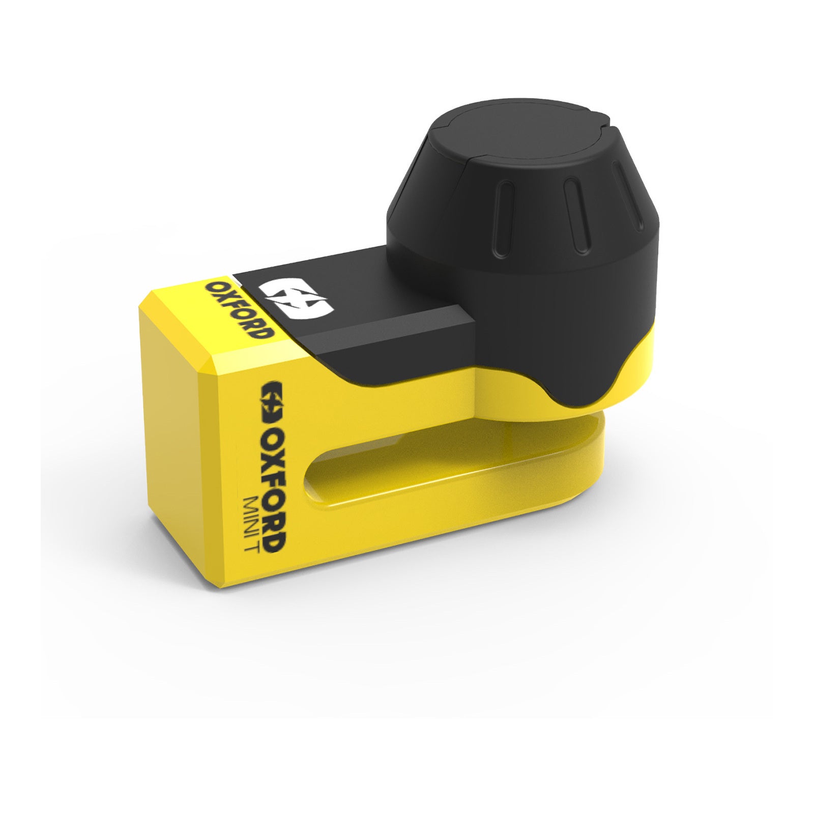 Oxford Mini T-Disk Lock - Yellow OXLK291#