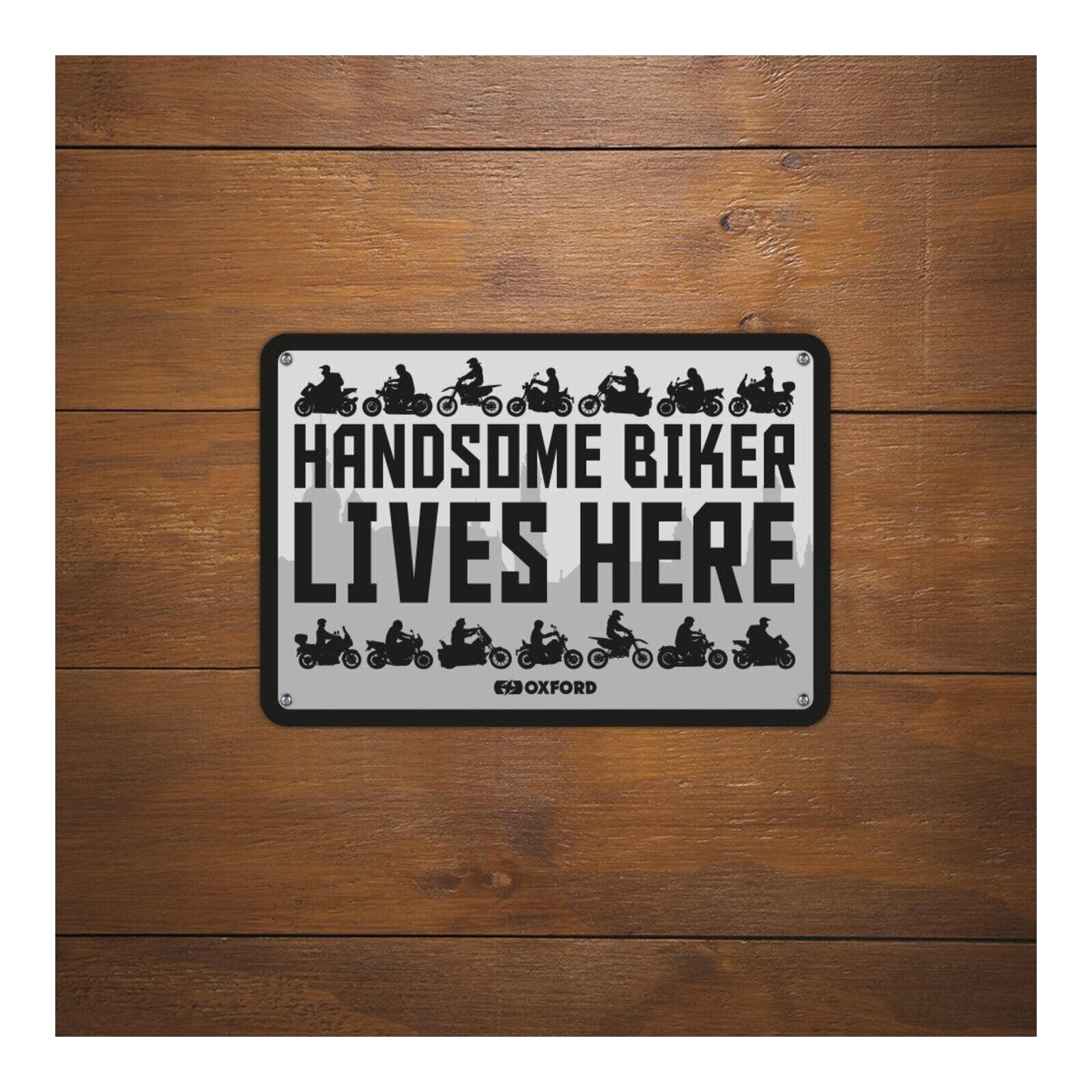 Oxford Garage Metal Sign: 