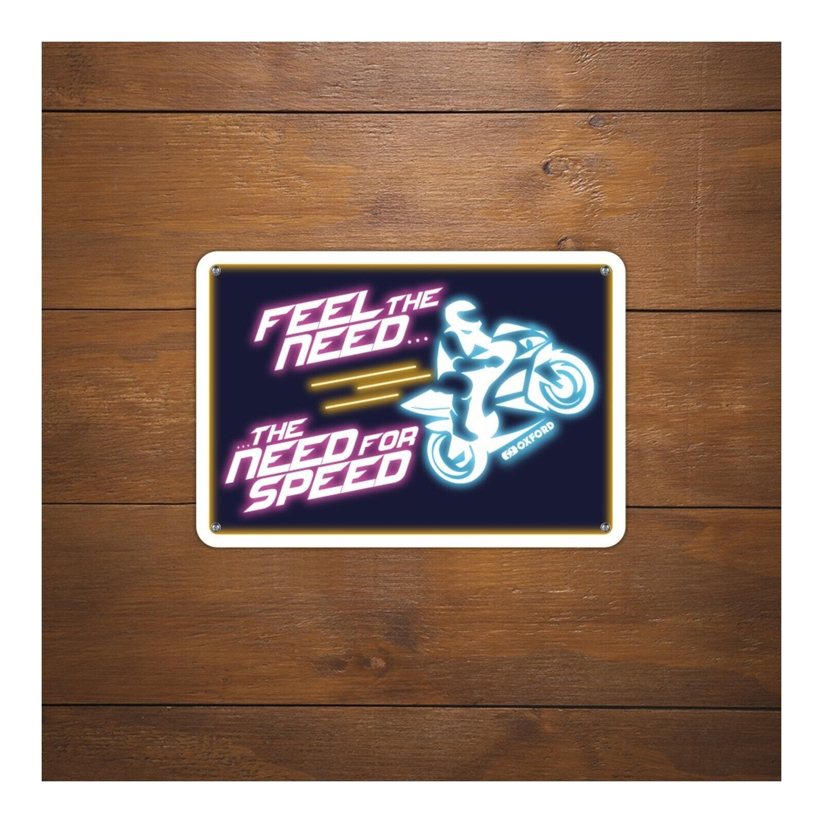 Oxford Garage Metal Sign: 