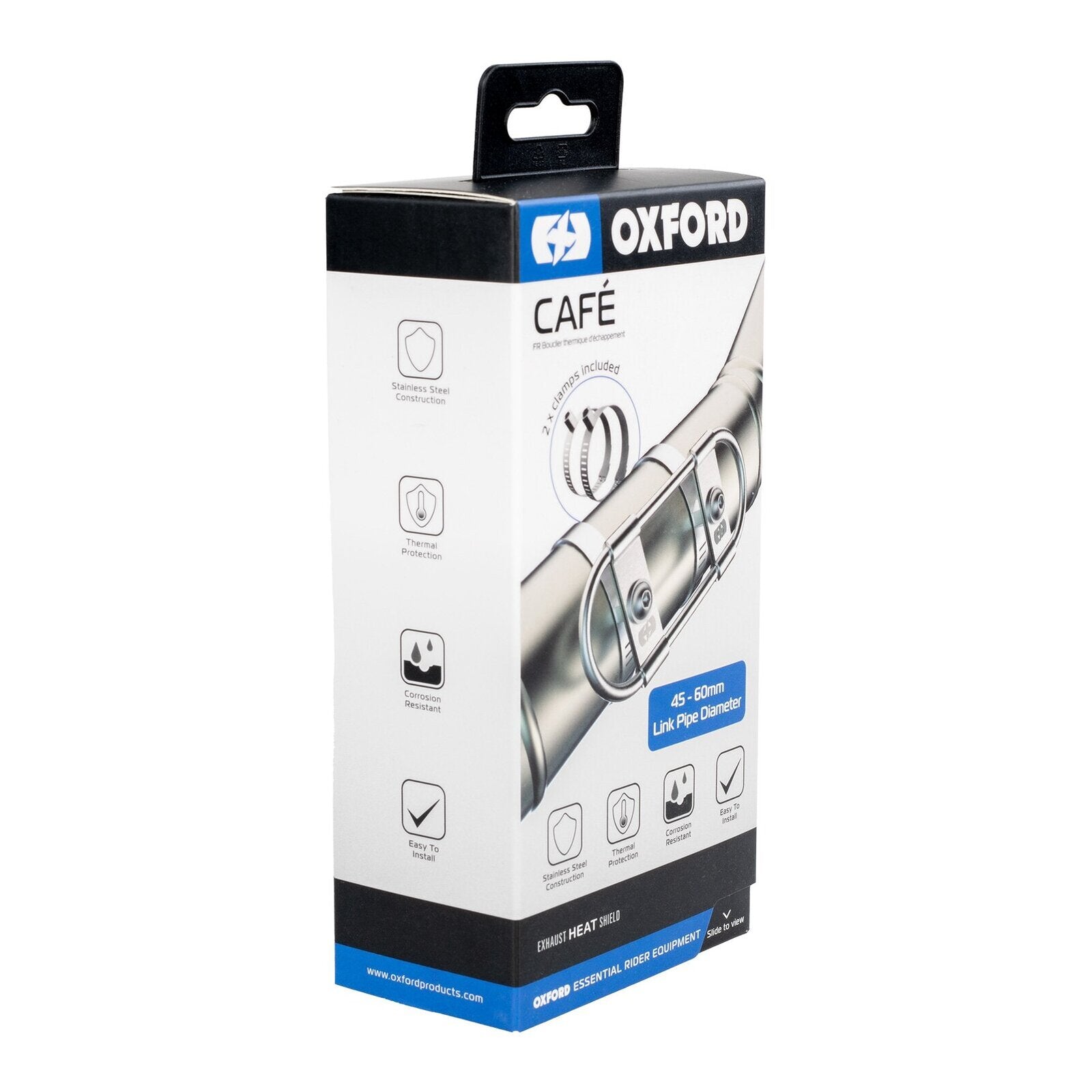 Oxford Cafe Exhaust Heat Shield OXOX881#