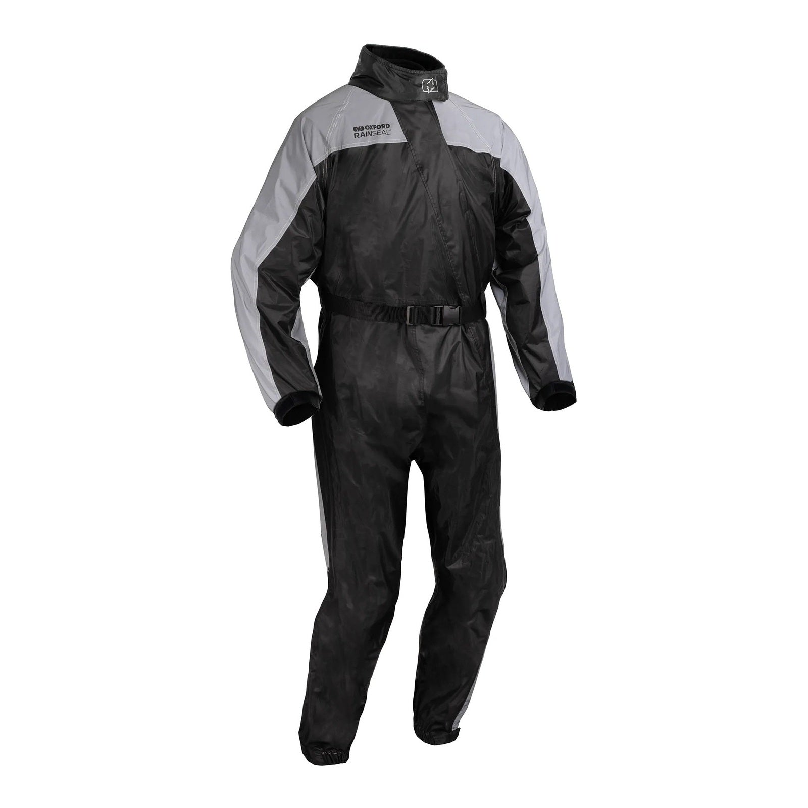 Oxford Rainseal One-Piece Rain Suit - Bright / Black (S) OXRM211005S#