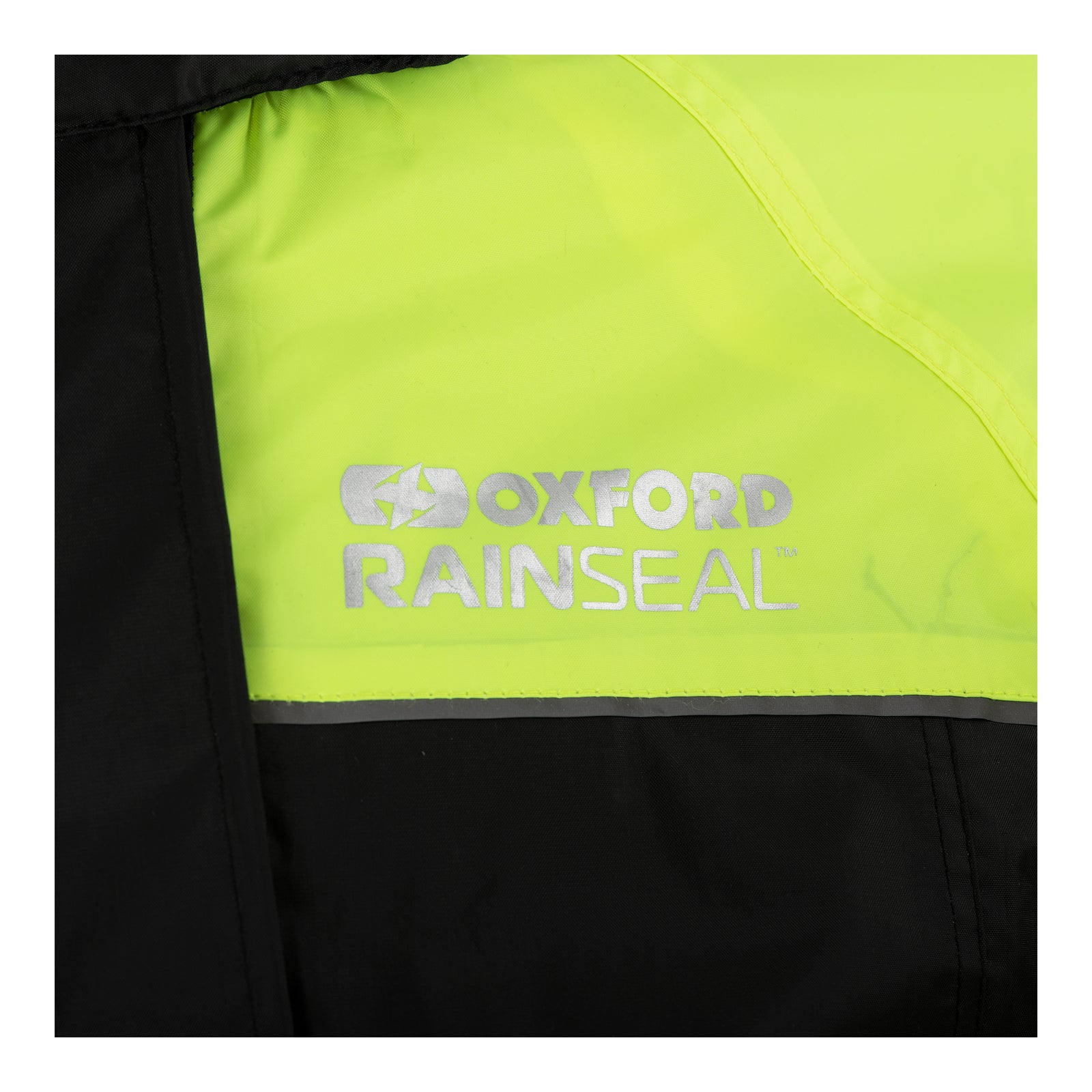 Oxford Rainseal Over Jacket - Black / Fluro (3XL) OXRM2120033XL#