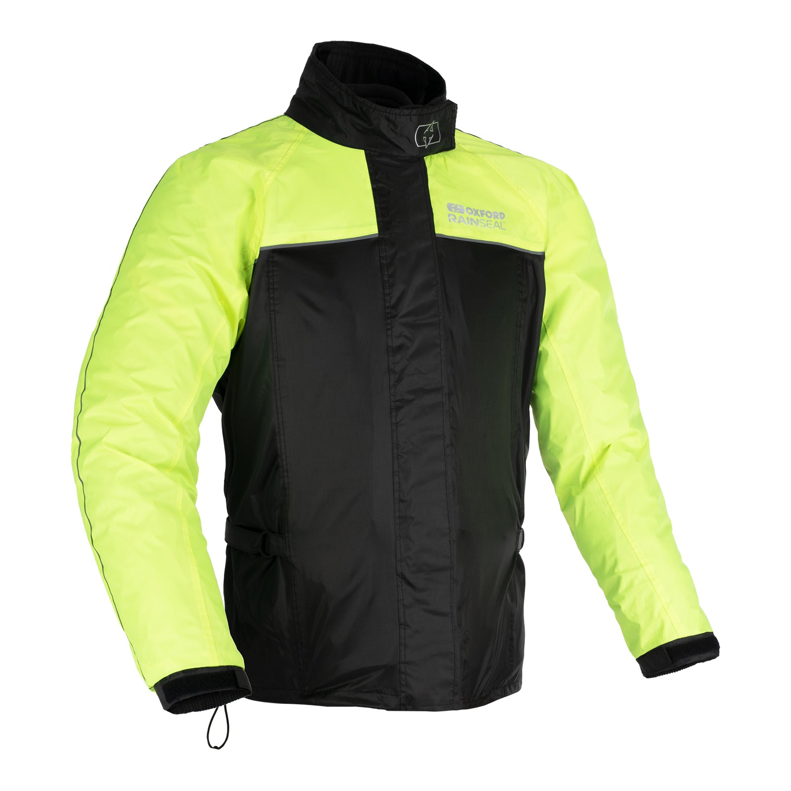 Oxford Rainseal Over Jacket - Black / Fluro (L) OXRM212003L#