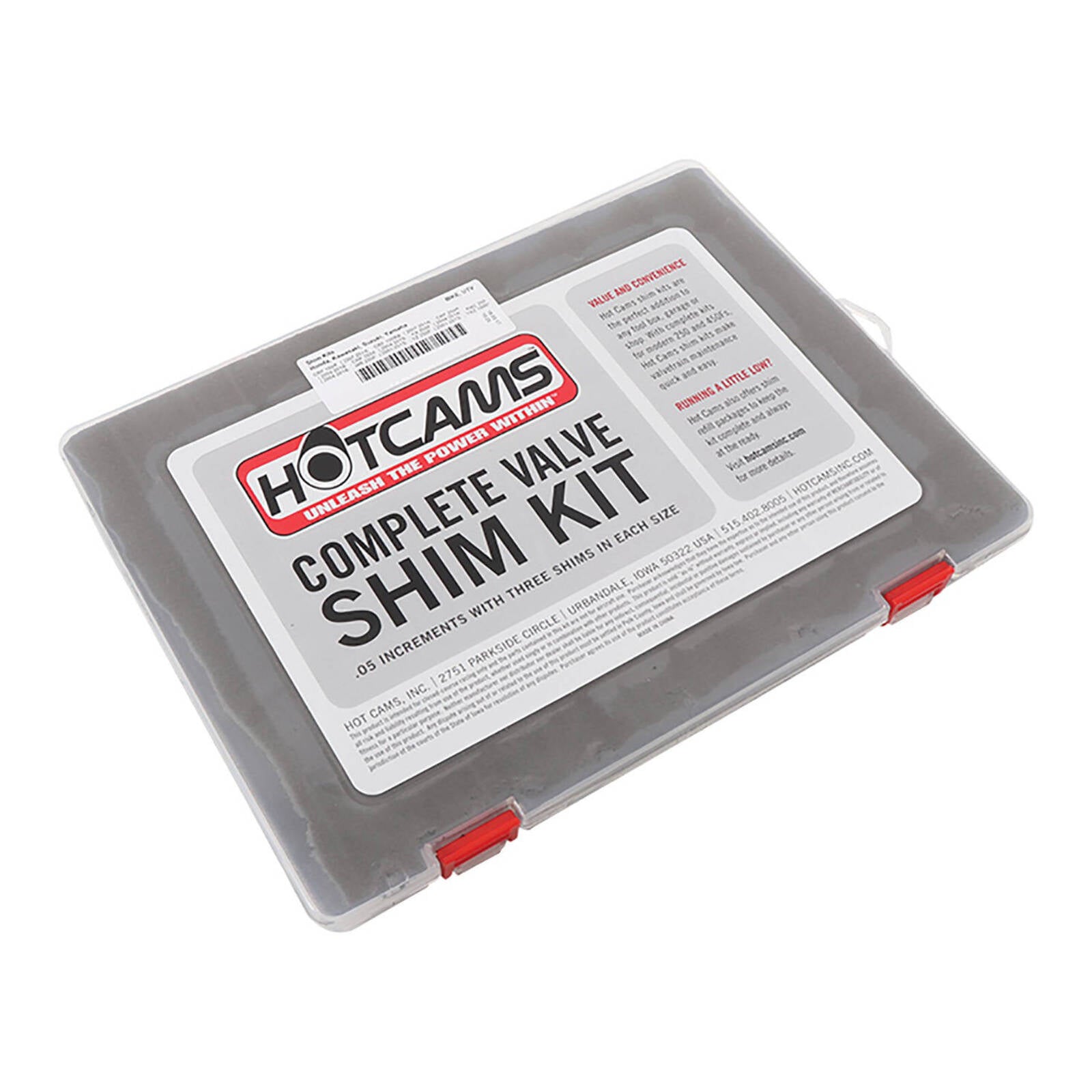 New HOT CAMS Hot Cam Shim Kit 9.48mm (1.20mm-3.50mm in .05mm - 3 ea)  #PWHCSHIM02 | Australian Moto Spares