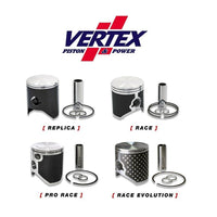 New VERTEX Piston Kit (inc Rings, Pin, Clips) For HUSABERG TE300 V-23375D