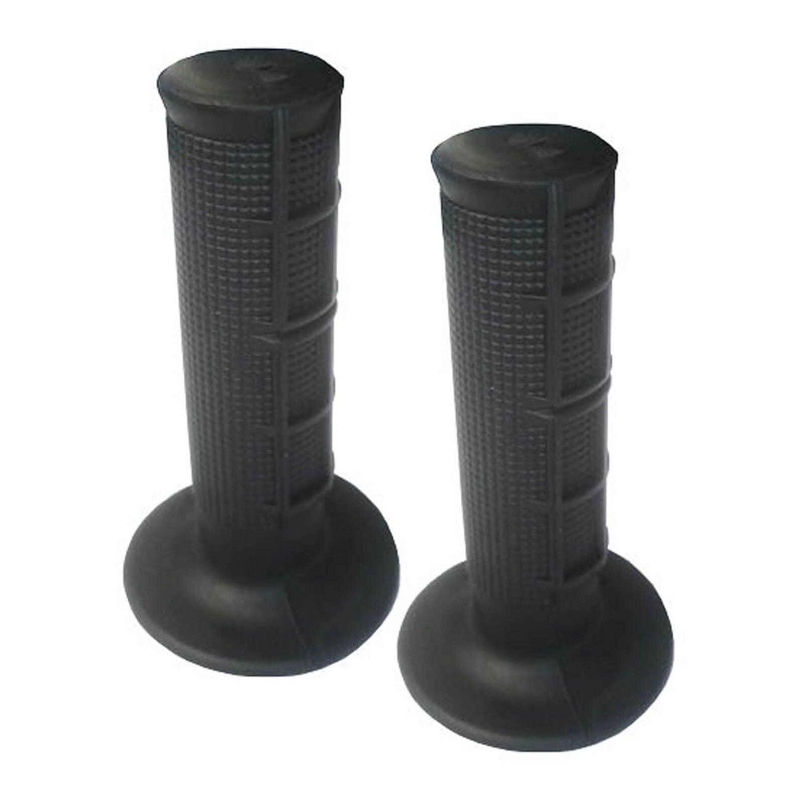 WHITES Motorcycle MX Half Waffle Grip 3 Black with Wire For KTM 450 #WPGRPM3B