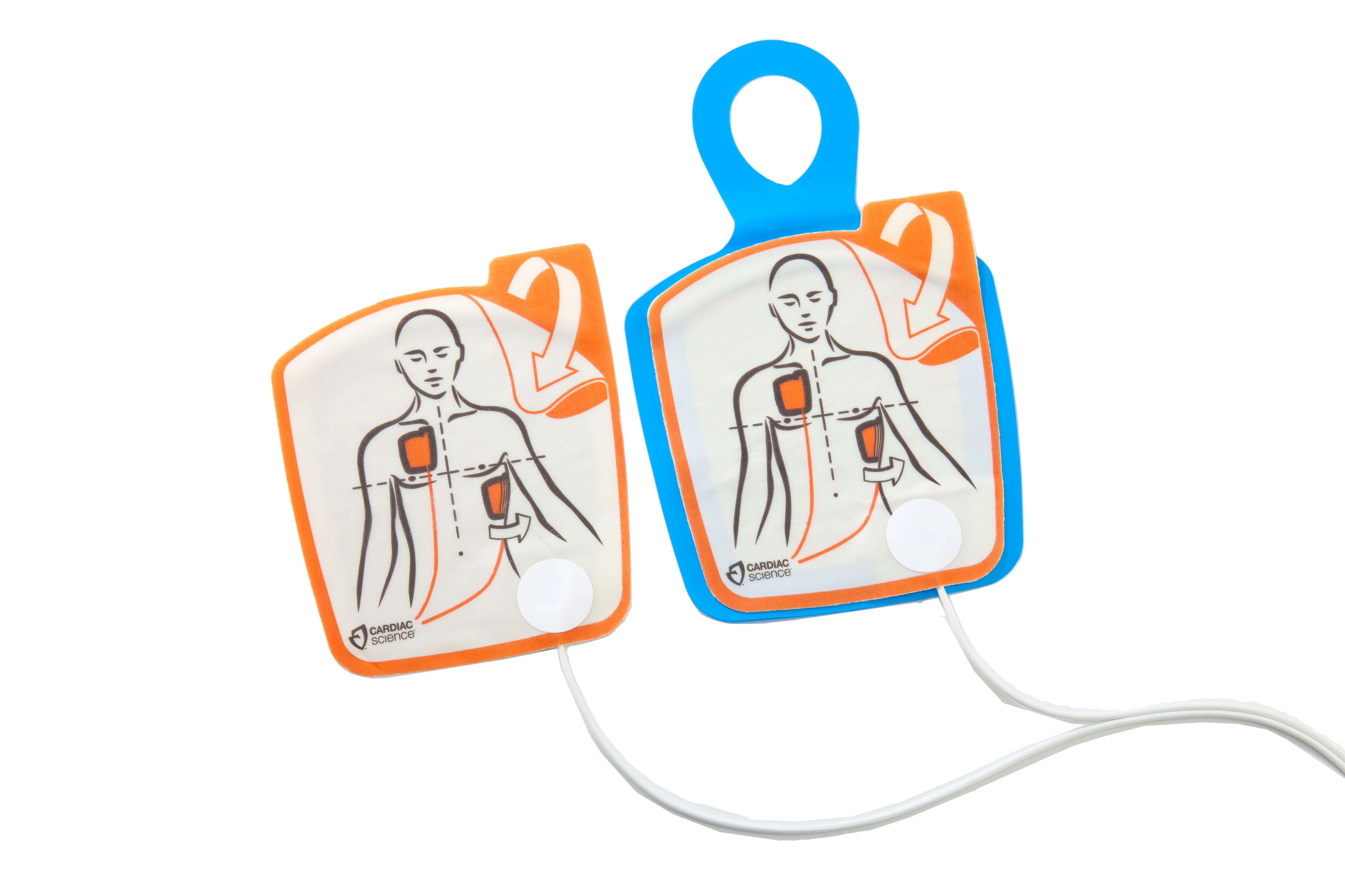 ST JOHN Ambulance G5 Cardiac Science Adult Pads AED Defibrillator #888G5AP