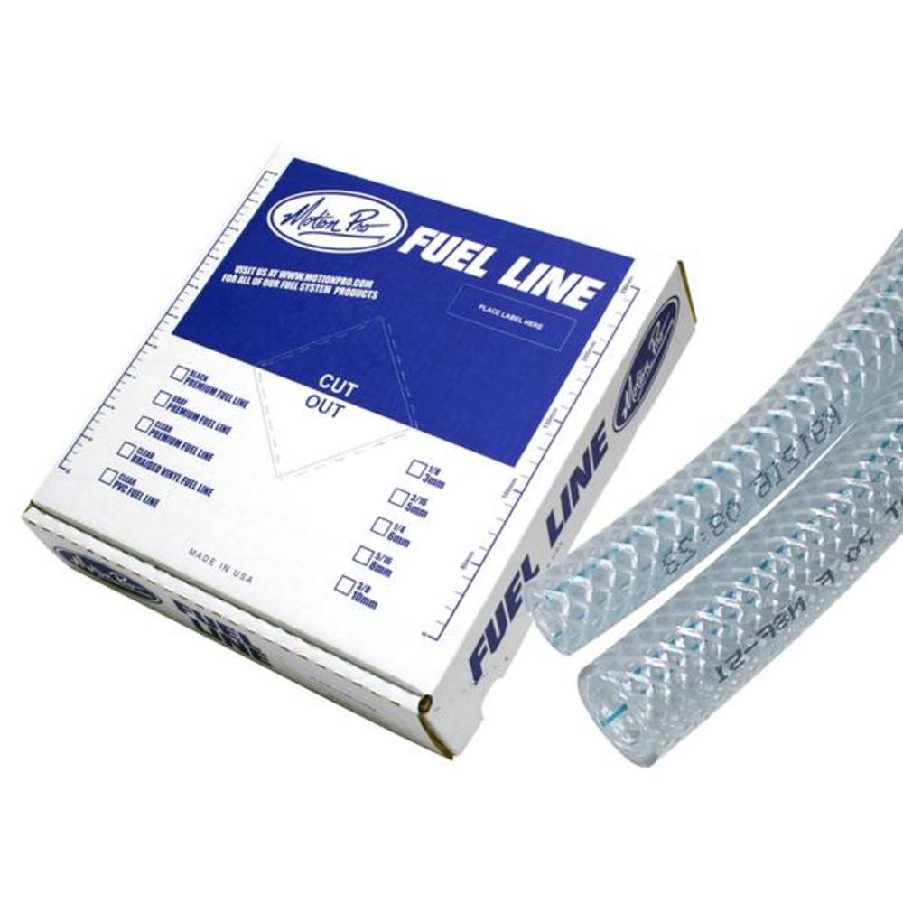 New MOTION PRO Braided Vinyl Fuel Line 5/16