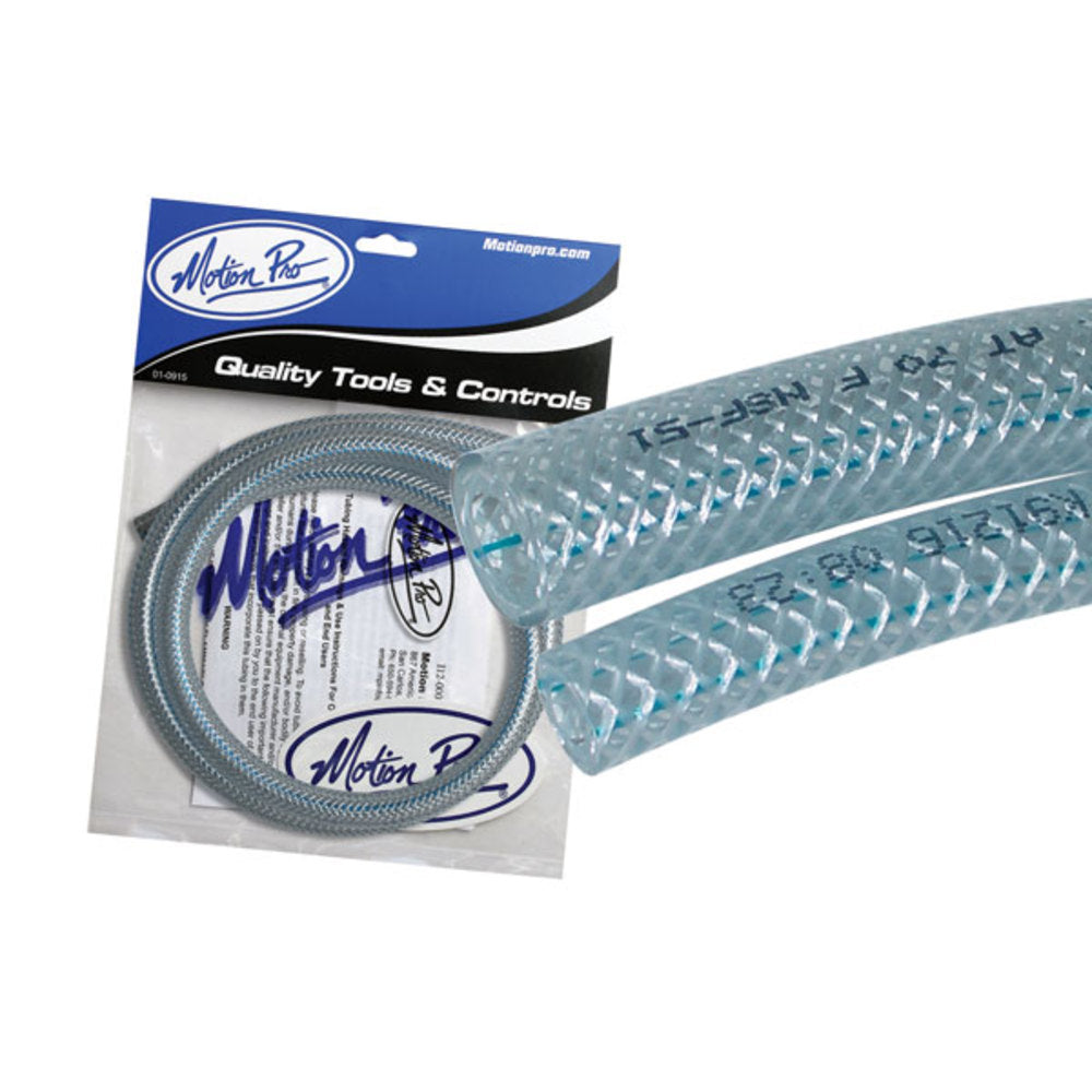 New MOTION PRO Braided Vinyl Fuel Line 3/8