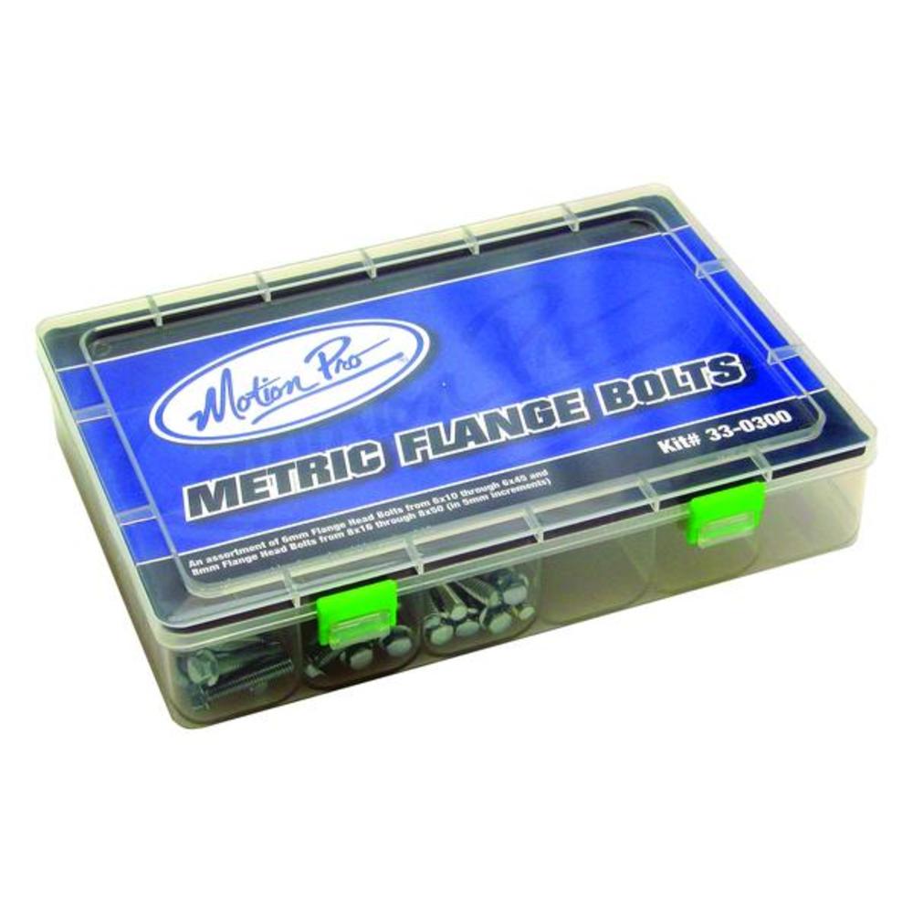 New MOTION PRO Hardware Kit - Metric Bolts (Flanged Head) 08-330300 | Australian Moto Spares
