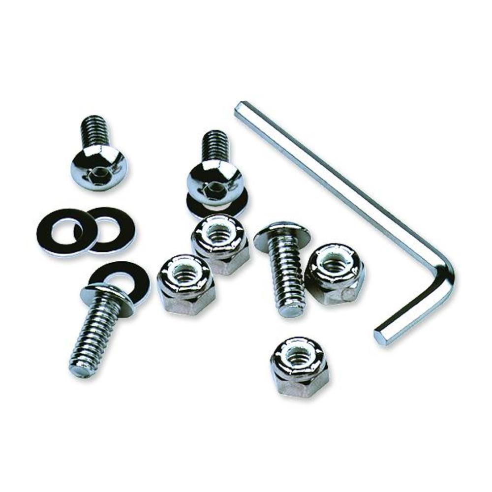 New MOTION PRO Chrome License Plate Hardware - Packet of 4 08-331000 | Australian Moto Spares