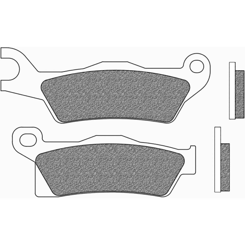New NEWFREN Rear Brake Pad - ATV Sintered For CAN-AM 1-FD0505-SV