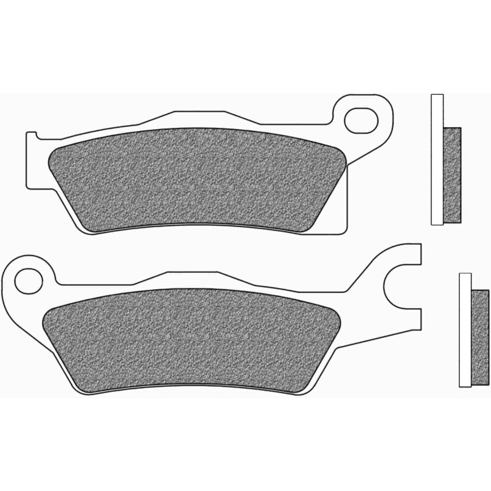 New NEWFREN ATV Sintered Brake Pad - Front For CAN-AM 1-FD0506-SV