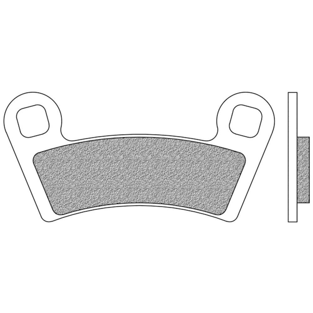 New NEWFREN Rear Brake Pad - ATV Sintered For POLARIS 1-FD0530-SV