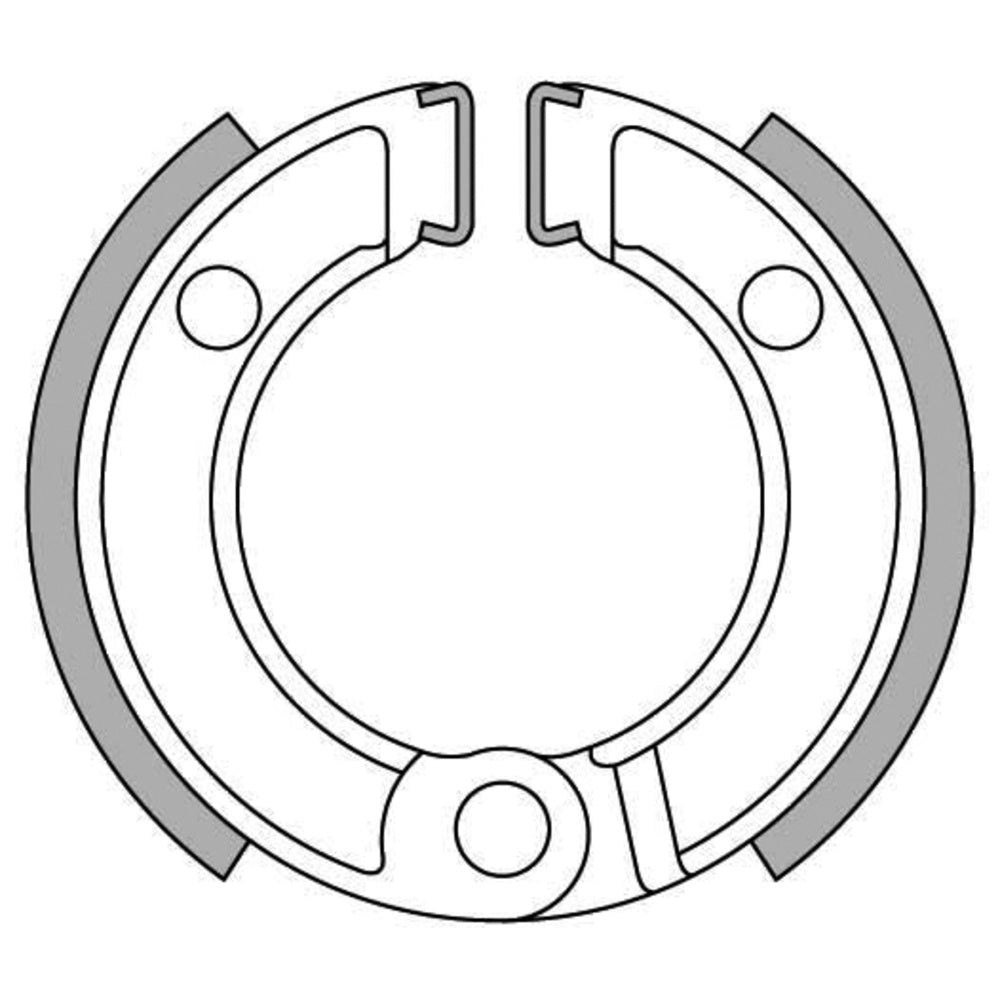 New NEWFREN Brake Shoe For SUZUKI DR-Z50, DR-Z70 1-GF1093