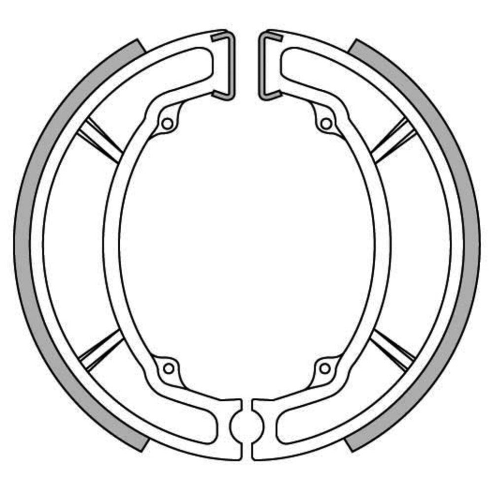 New NEWFREN Rear Brake shoe For BUG 50 BANDIT 1-GF1105