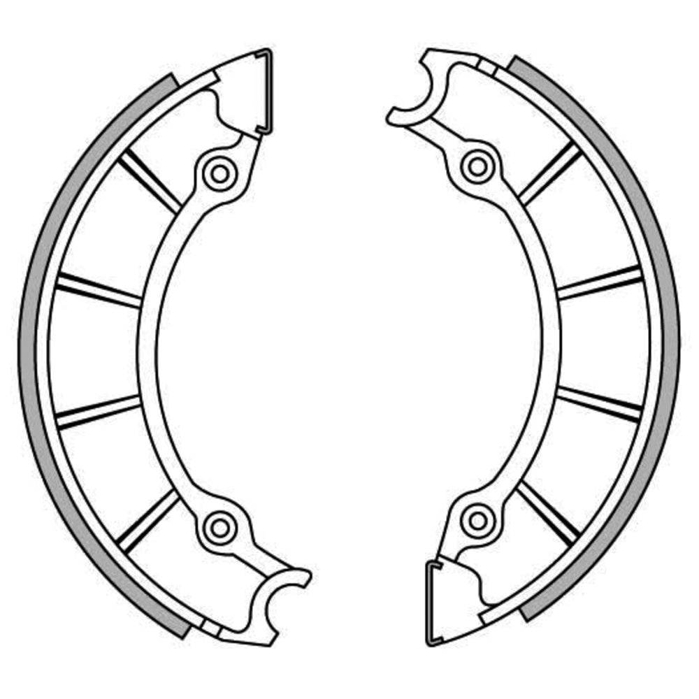 New NEWFREN Brake Shoe For KAWASAKI H1 500 MACH III, H1 500 TRIPLE 1-GF1107