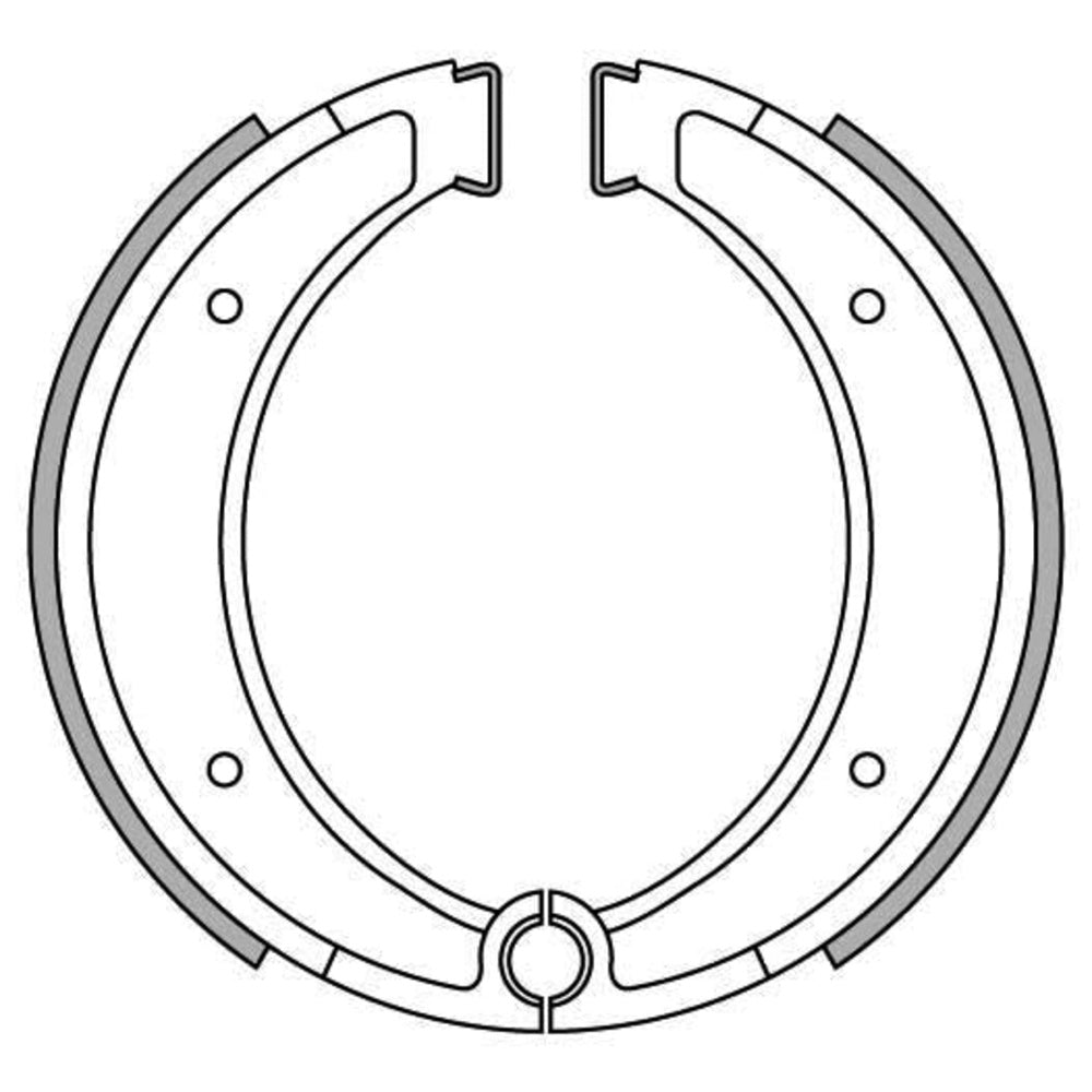New NEWFREN Rear Brake shoe For HUSQVARNA 1-GF1110