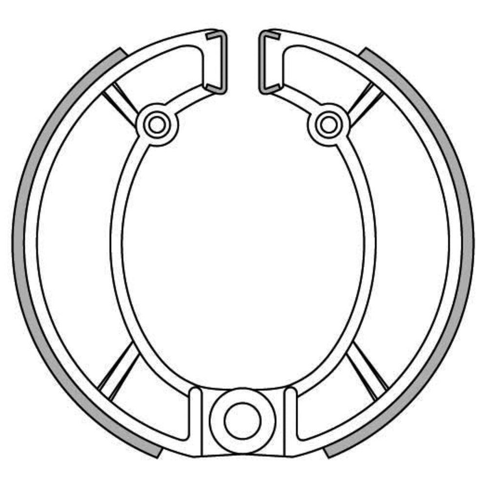 New NEWFREN Rear Brake shoe For BULTACO 1-GF1135