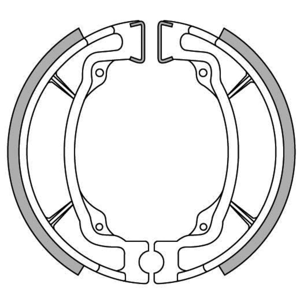 New NEWFREN Rear Brake shoe For KAWASAKI 1-GF1146
