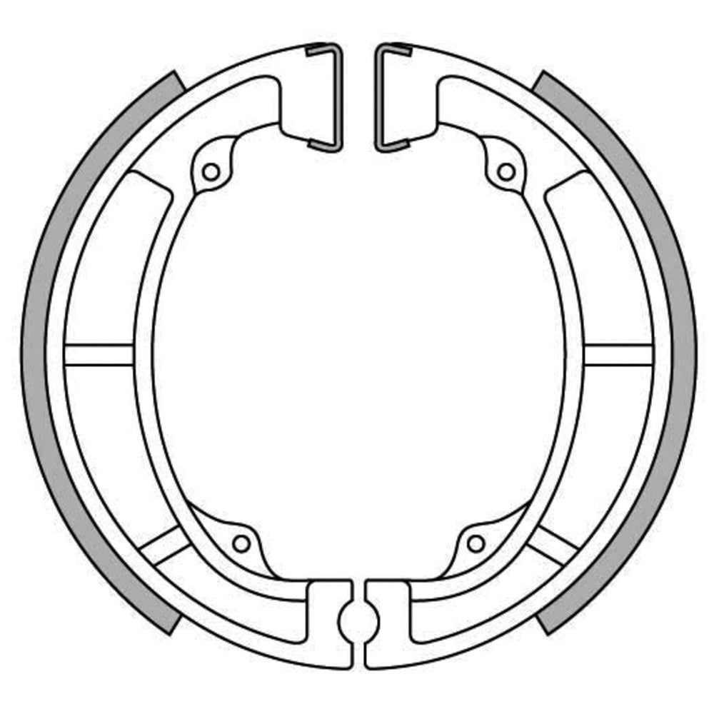 New NEWFREN Brake Shoe For KAWASAKI KDX175, KV250, KE175, KV175, KT250 1-GF1148
