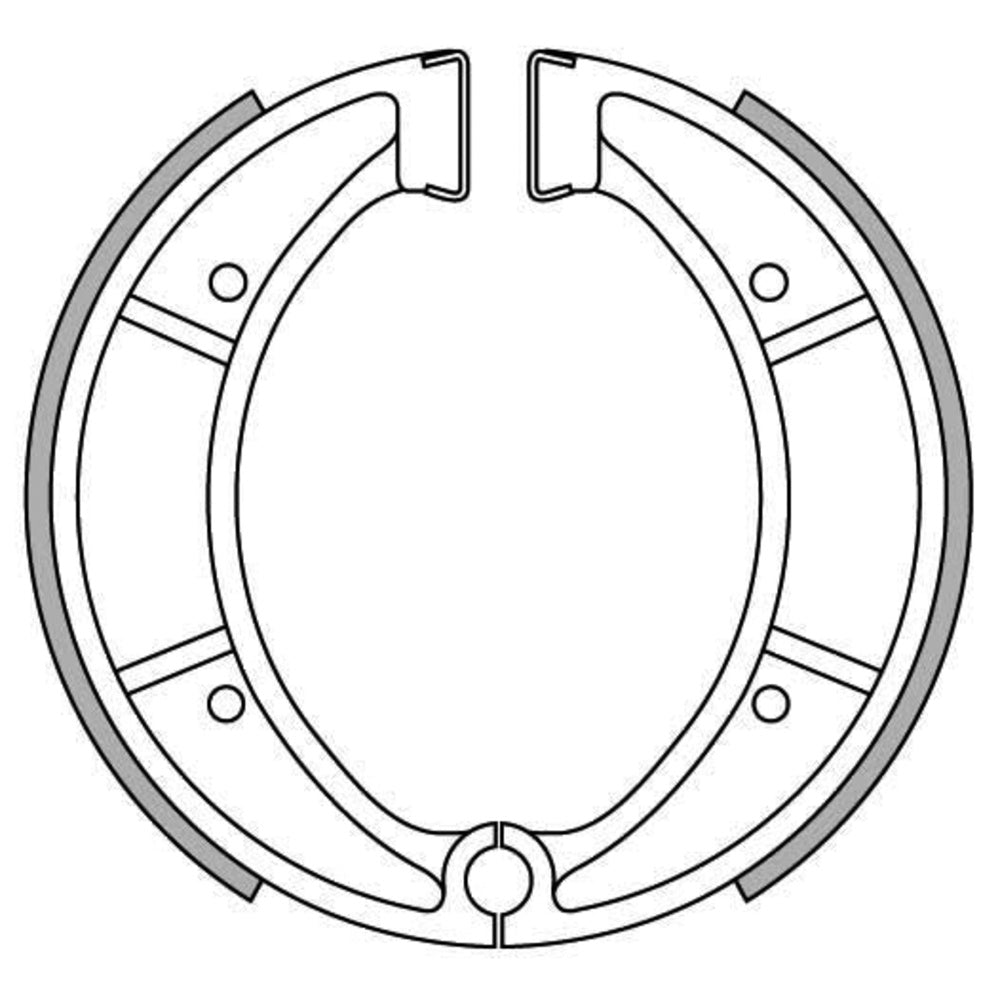New NEWFREN Rear Brake shoe For HUSQVARNA 1-GF1152