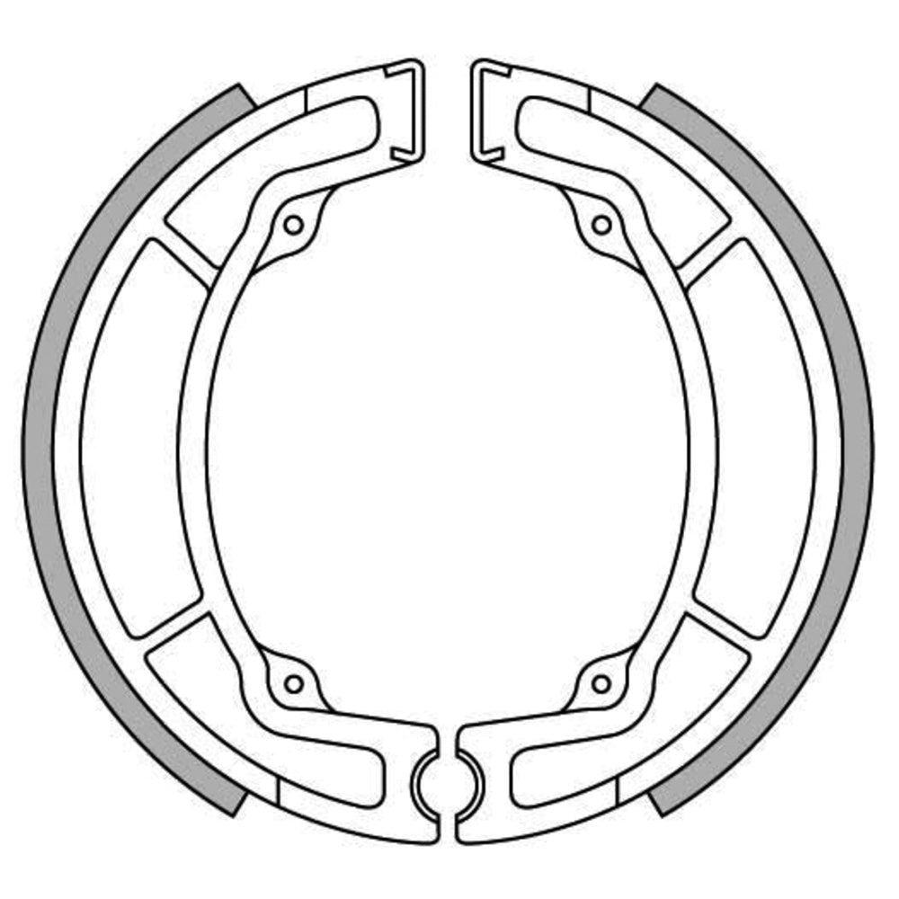 New NEWFREN Brake Shoe For YAMAHA TY350, IT200 1-GF1163