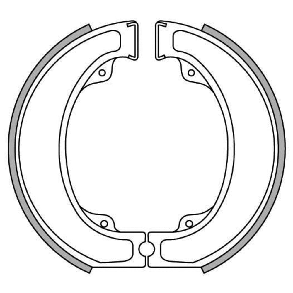 New NEWFREN Rear Brake shoe For HONDA CR250R 1-GF1169